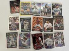 Lot of 15 MLB Cards - Corbin Foil, Tovar RC, Jones RC, Julien RC, Seager