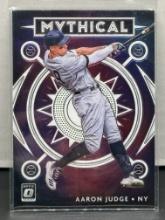 Aaron Judge 2020 Panini Donruss Optic Mythical Insert #M-14