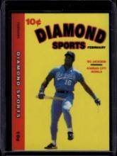 Bo Jackson Diamond Sports Promo Card