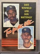 Dave Winfield Don Mattingly 1985 Topps Two for the Title #140