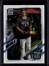 Corey Seager 2021 Topps World Series Highlights #198