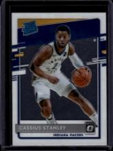 Cassius Stanley 2020-21 Panini Donruss Optic Rated Rookie RC #199