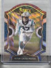 Yetur Gross-Matos 2020 Panini Select Concourse Level Red White Blue Wave Prizm Rookie RC Die Cut #94