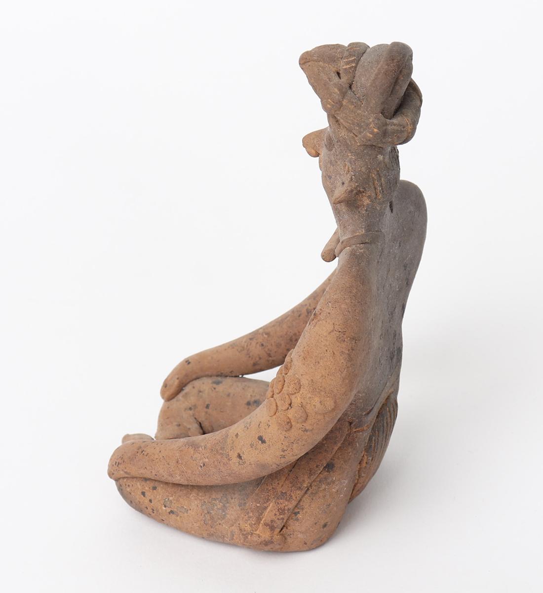 Pre-Columbian Shaman Figure, Colima 300BCE-400CE