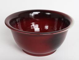 Chinese Oxblood Bowl
