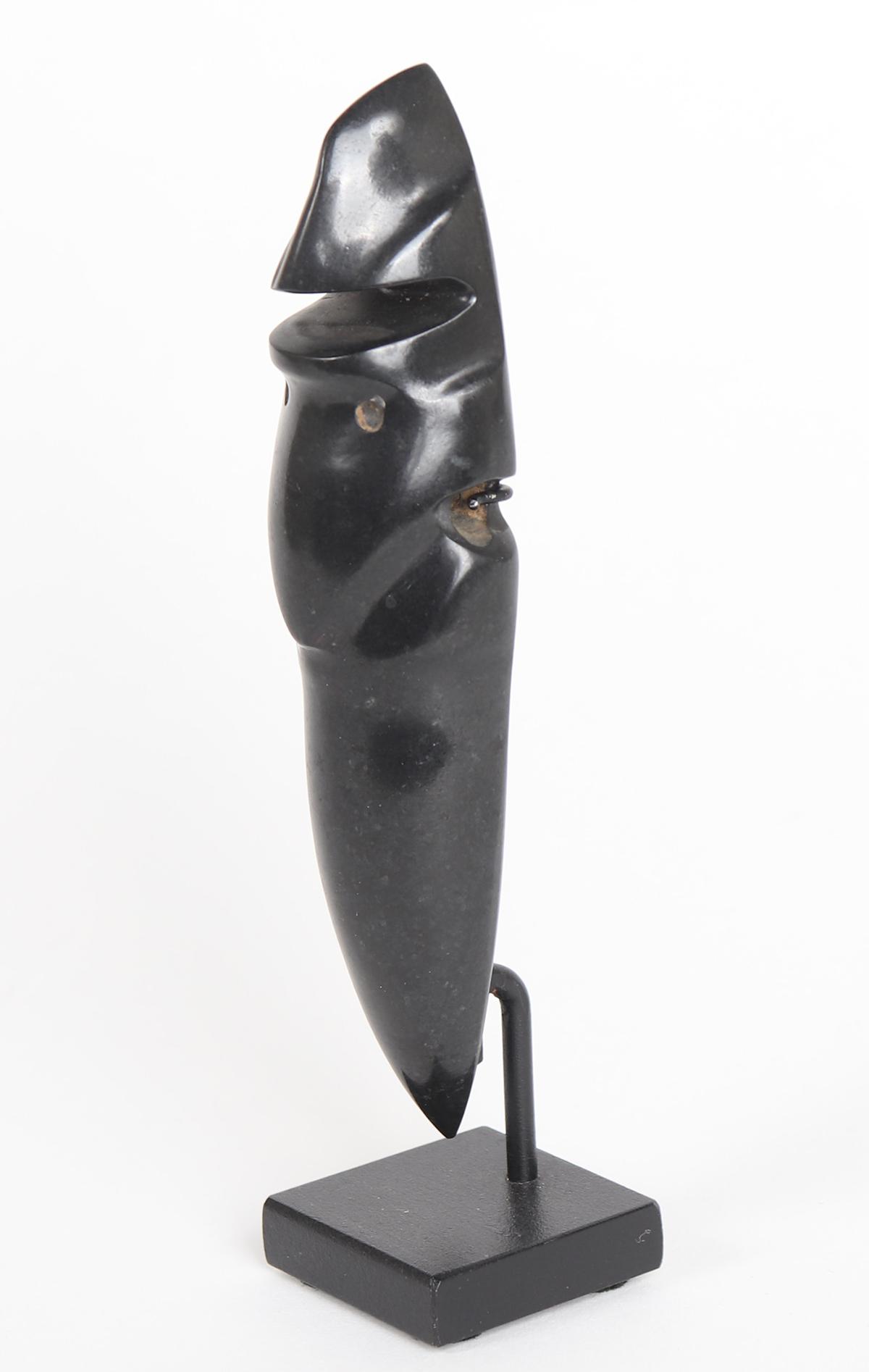 Pre-Columbian Polished Obsidian Figure