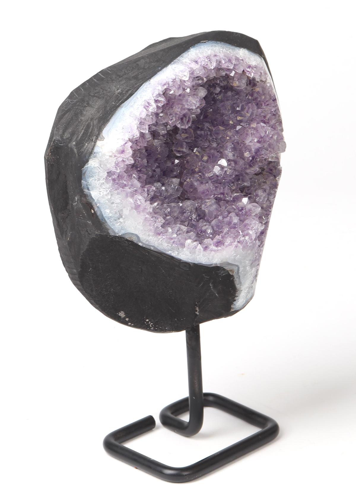 Amethyst Crystal "Eye" Geode