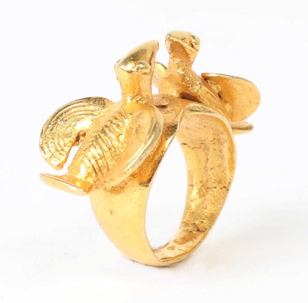 Asante Royal Chief's Gold Ring (14k, 20grams)