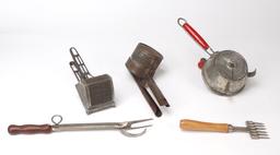 Group of Old Kitchen Utensils