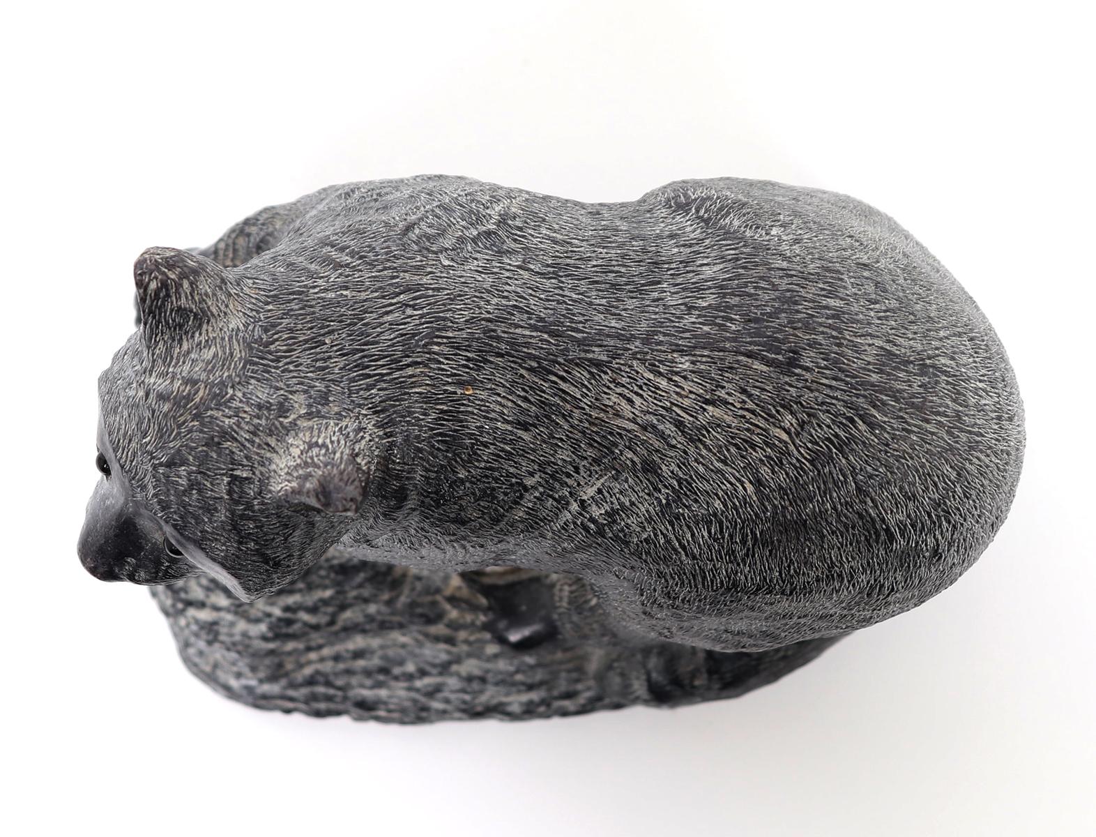 Lovely Cast Racoon Statue