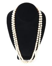Long Layerable Decorative Pear Necklace