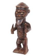 Bearded Bembe Ancestorial Figure, (Bimbi) early 20th c.