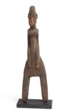 Dogon Female Figural Slingshot, Early 20th c.