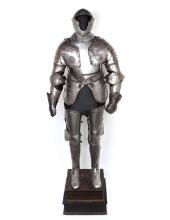 Complete Suit of Knightly Plate Armour, 17th century