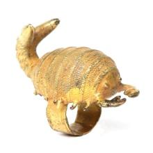 Asante Gold 'Scorpion' Ring, (14-18k, 25grams)