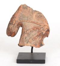 Ancient Terracotta Horse Head, Probably Nepal