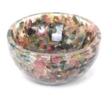 Gorgeous Miniature Tourmaline Bowl