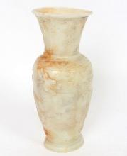 Chinese White Jade Style Vase