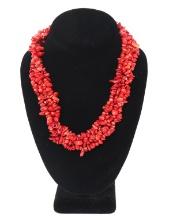 Incredible Strands of Coral Necklace