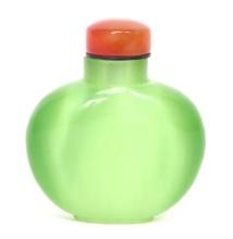 Gorgeous Apple Green Chinese Snuff Bottle