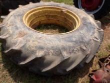 18.4x38 tire and wheel