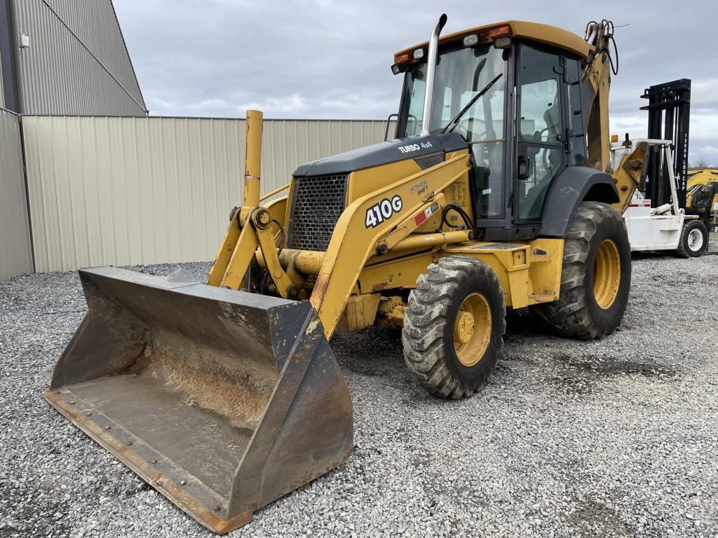 John Deere 410G Loader Backhoe