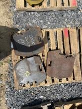 (9) Suitcase Weights off Case 7270