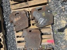 (9) Suitcase Weights off Case 7220