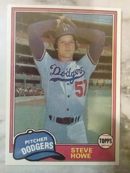 1981 Topps Steve Howe Rookie #683