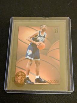 1993 Classic Basketball Card # R Anfernee Hardaway Acetate Rookie Card