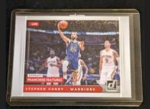 2021-22 Panini Donruss Franchise Features Live Insert Stephen Curry #18 Warriors