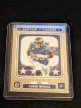 2023 Panini Donruss Optic Captain in Charge Aaron Donald #CC-AD Los Angeles Rams