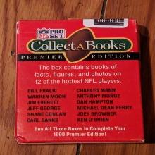 1990 Series 3 NFL Pro Set Collect A Books Premier Edition 12 Hot Players