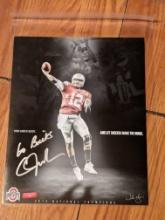 Cardale Jones Autographed signed Photo with coa