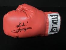 Joe Frazier Signed Boxing Glove Direct COA