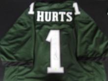 Jalen Hurts Signed Green Eagles Jersey W/Coa
