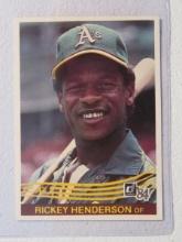 1984 DONRUSS RICKEY HENDERSON A'S