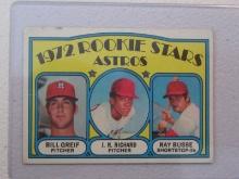 1972 TOPPS ASTROS ROOKIE STARS NO.101 VINTAGE