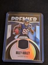 Riley Ridley Patch 2019 Panini Prizm silver insert Refractor