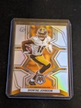 2022 Mosaic - Diontae Johnson Silver Prizm #165 - Pittsburgh Steelers