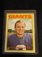 1972 Topps Football Card #147 Pete Gogolak