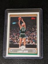 2006-07 Topps Larry Bird #33 Boston Celtics HOF
