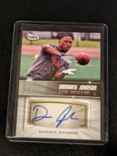 2012 SAGE HIT Autograph Silver #A86 Damaris Johnson RC Tulsa Golden Hurricane