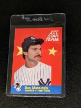 1986 Fleer All Star Team #1 of 12 Don Mattingly New York Yankees