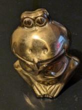 Bass Laughing frog bank happy - coin