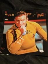 William Shatner 11x14 autographed photo with JSA COA /witnessed