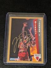 Michael Jordan autographed card w/coa