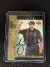 Tiger Woods autographed card w/coa