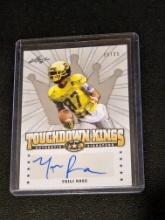 15/25 SP 2015 Leaf US Army All-American Bowl Touchdown Kings Silver Ykili Ross Auto