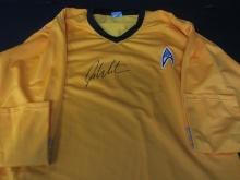 William Shatner Signed Star Trek Uniform JSA COA